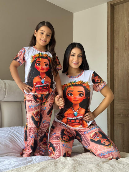 PIJAMA EN COMBO MAMA E HIJA + ENVIO GRATIS